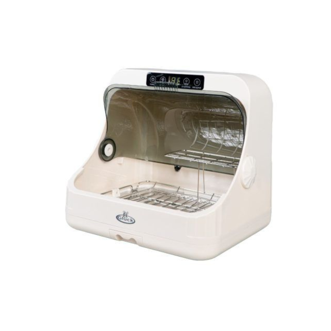 Máy tiệt trùng sấy khô gia dụng, bình sữa Gluck GX09 -  loại bỏ 99,99% vi khuẩn